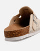 Octavious Marks Bandana Clogs Tan