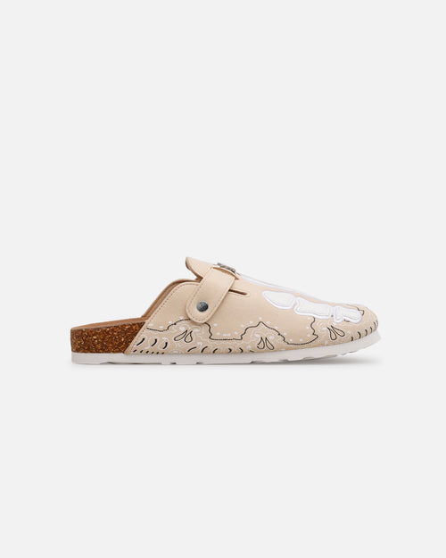 Octavious Marks Bandana Clogs Tan