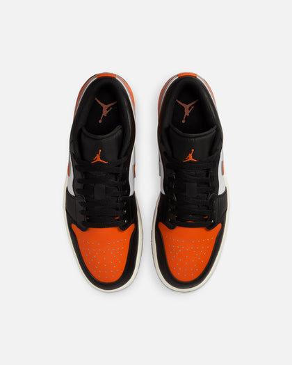 Jordan Air Jordan 1 Low "Shattered Backboard" Black/Starfish-White/Sail