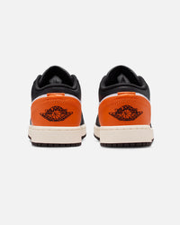 Jordan Kids' Air Jordan 1 Low (GS) Black/Starfish-White