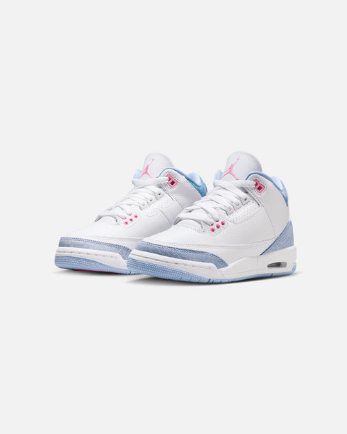 Jordan Kids' Air Jordan 3 Retro (GS) White/Pink Glow