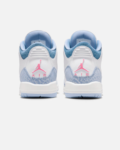Jordan Kids' Air Jordan 3 Retro (GS) White/Pink Glow
