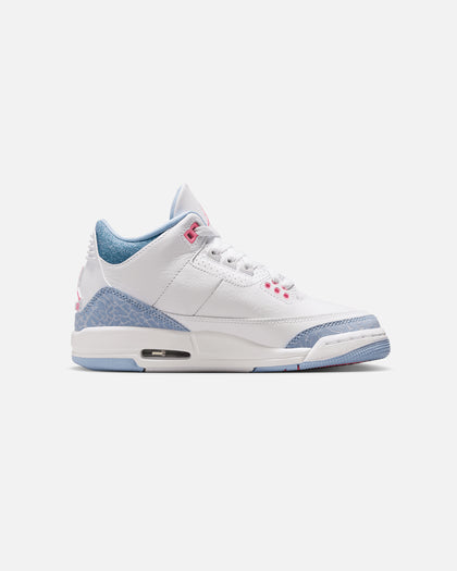 Jordan Kids' Air Jordan 3 Retro (GS) White/Pink Glow