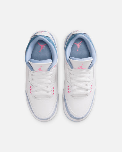 Jordan Kids' Air Jordan 3 Retro (GS) White/Pink Glow
