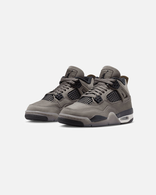 Jordan Kids' Air Jordan 4 Retro "Cave Stone and Black"(GS) Cave Stone