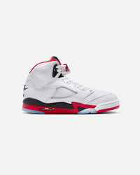 Nike Kids' Air Jordan 5 Retro OG "Fire Red" (GS) White/Fire Red