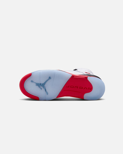 Nike Kids' Air Jordan 5 Retro OG "Fire Red" (GS) White/Fire Red