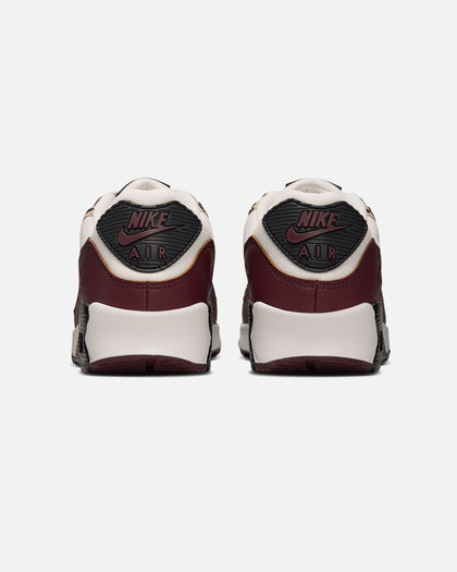 Nike Women's Air Max 90 Sail/Burgundy Crush/Black