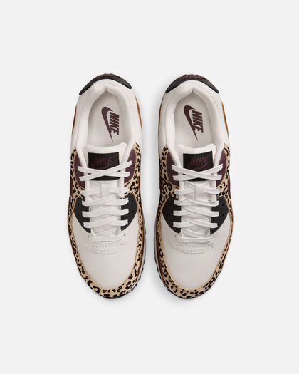 Nike Women's Air Max 90 Sail/Burgundy Crush/Black