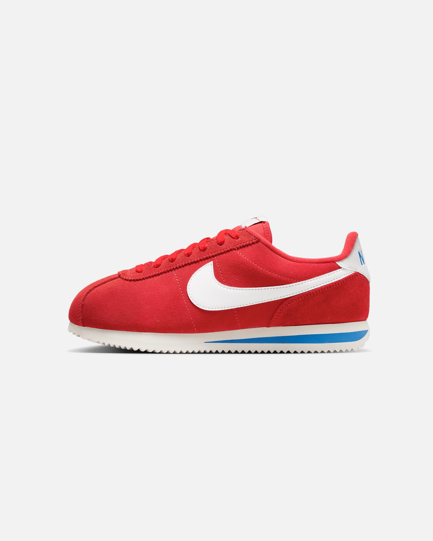 cortez nike red and white