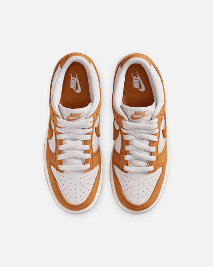 Nike Kids' Dunk Low SE (GS) Vast Grey/Desert Ochre/White
