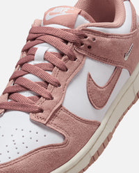 Nike Women's Dunk Low "Suede Pack" White/Pink