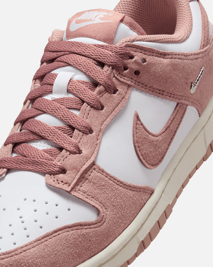 Nike Women's Dunk Low "Suede Pack" White/Pink