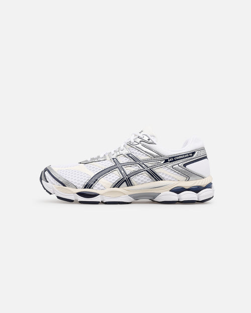 Asics Gel-Cumulus 16 White/Navy