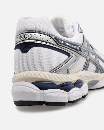 Asics Gel-Cumulus 16 White/Navy