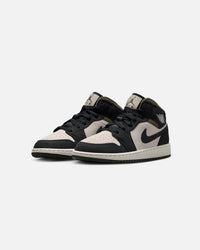 Jordan Kids' Air Jordan 1 Mid (GS) Lt Orewood Brown