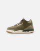 Jordan Kids' Air Jordan 3 Retro (GS) Medium Olive