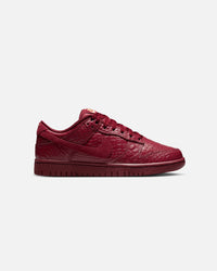 Nike Women's Dunk Low "Croc Skin" Team Red