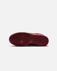 Nike Women's Dunk Low "Croc Skin" Team Red