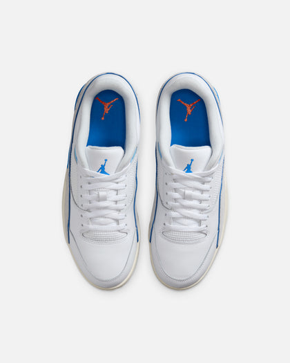 Jordan Flight Court White/Blue
