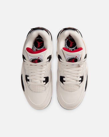 Jordan Kids' Air Jordan 4 Retro "Flight Club" (GS)  Sail/Black