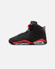 Jordan Kids' Air Jordan 6 Retro "Infrared Salesman" (GS) Black/Lt Crimson