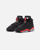 Jordan Kids' Air Jordan 6 Retro "Infrared Salesman" (GS) Black/Lt Crimson