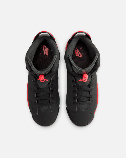 Jordan Kids' Air Jordan 6 Retro "Infrared Salesman" (GS) Black/Lt Crimson