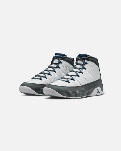 Jordan Air Jordan 9 Retro "Flint Grey" White/French Blue-Flint Grey