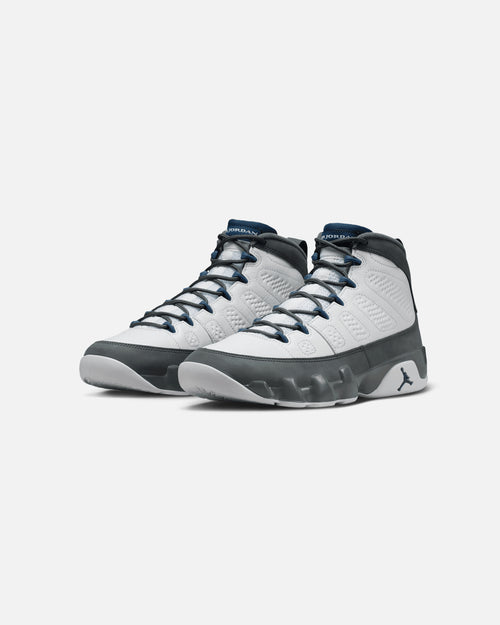 Jordan Air Jordan 9 Retro "Flint Grey" White/French Blue-Flint Grey
