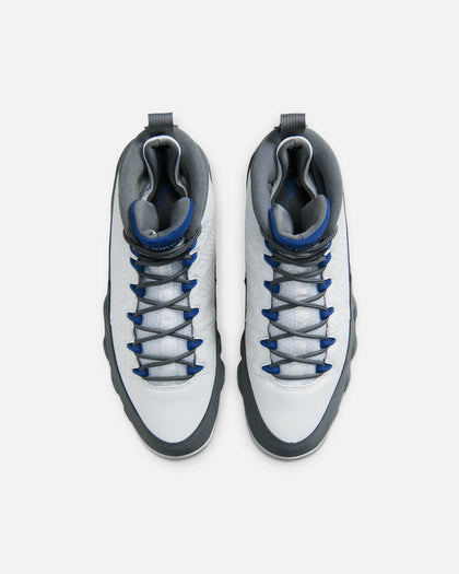 Jordan Air Jordan 9 Retro "Flint Grey" White/French Blue-Flint Grey
