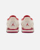 Jordan Kids' Air Jordan 4 Retro "Pale Ivory and Tough Red" (GS) Pale Ivory