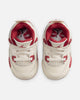 Jordan Kids' Air Jordan 4 Retro "Pale Ivory and Tough Red" (GS) Pale Ivory