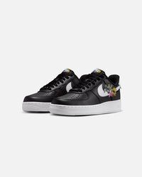Nike Women's Air Force 1 '07 Premium "Flowers" Black/White