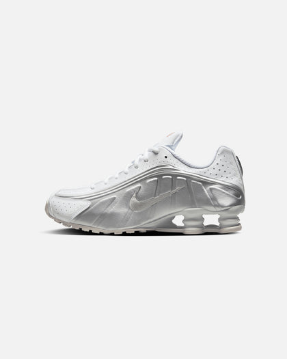 Nike Shox R4 White/Metallic Silver