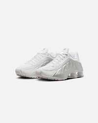 Nike Shox R4 White/Metallic Silver