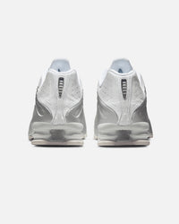 Nike Shox R4 White/Metallic Silver