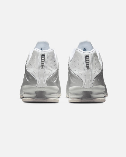 Nike Shox R4 White/Metallic Silver