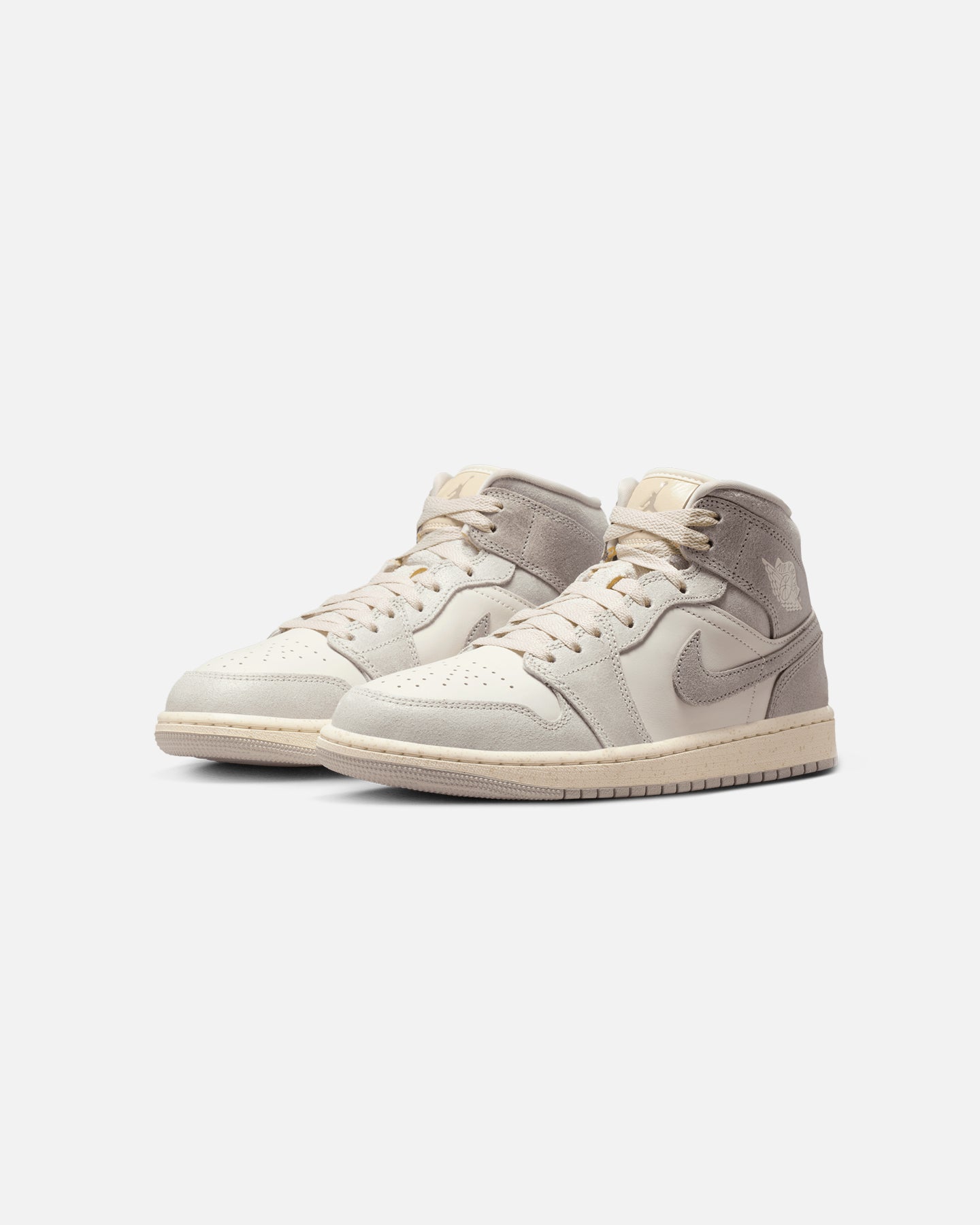 white oatmeal jordan 1