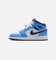 Jordan Kids' Air Jordan 1 Mid (GS) University Blue