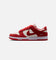 Nike Women's Dunk Low Suede Sail/Lt Crimson-White-Metallic Silver