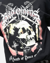 Bad Omens Skull Grave Hoodie Black
