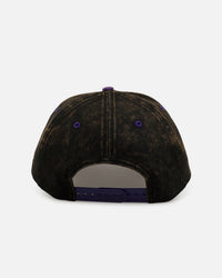 New Era Baltimore Ravens 'Washed Metallic' 9FORTY A-Frame Snapback Official Team Colors