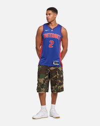 Nike Cade Cunningham Detroit Pistons #2 Icon Edition 2022/23 Nike Dri-Fit NBA Swingman Jersey Rush Blue