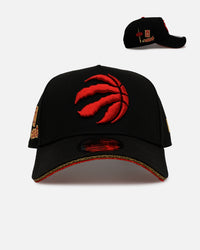 New Era Toronto Raptors 'Longevity' 9FORTY A-Frame Snapback Black/Red