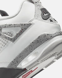 Jordan Air Jordan 4 Retro OG Remastered "White Cement" Summit White/Fire Red/Cement Grey