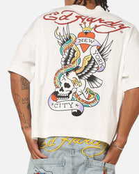 Ed Hardy NYC T-Shirt Off White