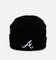 47 Brand Atlanta Braves Harbor Cuff Knit Beanie Black