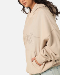 Saint Morta Scribere Premium Hoodie Stone