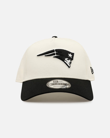 New Era New England Patriots 'Easy Chrome Black' 9FORTY A-Frame Snapback Chrome/Black